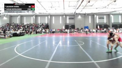 132 lbs Round Of 32 - Jackson Sorel, Norwich Free Academy vs Lucas Sotolongo, St Joseph