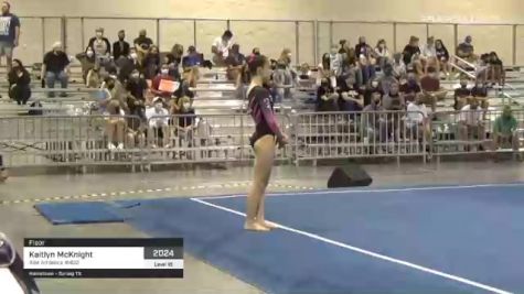 Kaitlyn McKnight - Floor, AIM Athletics #402 - 2021 USA Gymnastics Development Program National Championships