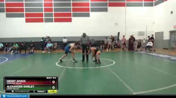 152 lbs Cons. Round 3 - Alexander Shirley, Green Valley vs Henry Amaya, Pahrump Valley