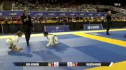 Valentina Adams vs Lucia Achanzar 2026 Pan Kids Jiu-Jitsu IBJJF Championship