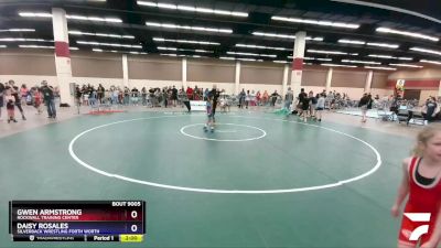 65-66 lbs Round 1 - Gwen Armstrong, Rockwall Training Center vs Daisy Rosales, Silverback Wrestling Forth Worth