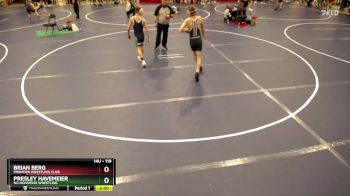 119 lbs Champ. Round 1 - Brian Berg, Frontier Wrestling Club vs Presley Havemeier, No Nonsense Wrestling