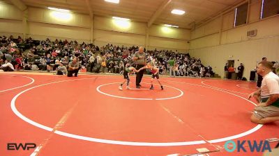 43-46 lbs Rr Rnd 2 - Jett Hamm, Pocola Youth Wrestling vs RORY Cabrera, Van Buren Matdawgs