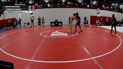 97 kg Champ. Round 2 - Carter Erickson, Cougar Wrestling Club vs Damion Schunke, Atreus Wrestling Club