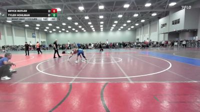 113 lbs Consi Of 32 #1 - Bryce Butler, SC vs Tyler Hohlman, NY
