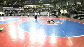 73 lbs Consi Of 8 #2 - Kennedy McVoy, Catlett Wrestling vs Carson Powers, Teknique Wrestling