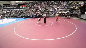 3A 285 lbs Champ. Round 1 - Tevon Vakautakakala, Richfield vs Hunter Critchlow, Grantsville
