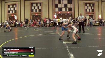 101 lbs Round 1 (6 Team) - Nick Katsigiannis, M2TCNJ vs Austin Parsons, Armory WA