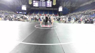 144 lbs Rnd Of 32 - Alyssa Keane, Illinois vs Addisyn Gasaway, Missouri