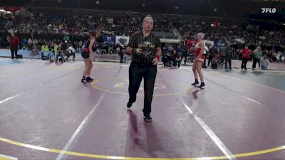140 lbs Cons. Round 4 - Jane Pappas, Boise vs Teagan Newsom, Sandpoint