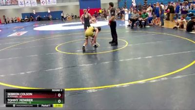 120 lbs Round 3 (4 Team) - Sebron Colson, Blackman vs Tommy Mowrer, Knoxville Catholic