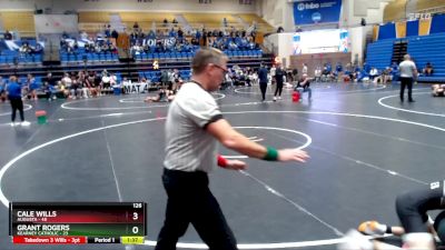 126 lbs Round 2 - Cale Wills, Augusta vs Grant Rogers, Kearney Catholic