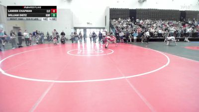 154-H lbs Round Of 32 - Landen Chapman, Elite NJ vs William Dietz, Haddonfield