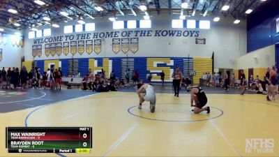 170 lbs Quarters & Wb (16 Team) - Max Wainright, Team Barracuda vs Brayden Root, Team Kombat