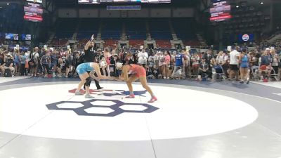 145 lbs Cons. Sub-rd Of 32 - Aaliyah Morrow, New York vs Tayla Stiefel, Iowa