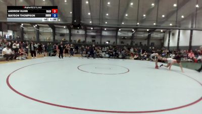 Junior FK - 157 lbs Champ. Round 2 - Andrew Kuhn, Washington vs Mayson Thompson, South West Washington Wrestling Club