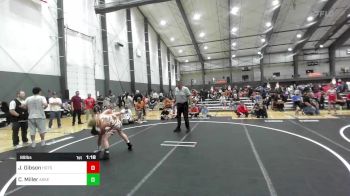 89 lbs Final - Jackson Gibson, Hotshots Wrestling vs Cooper Miller, Askeo International Mat Club