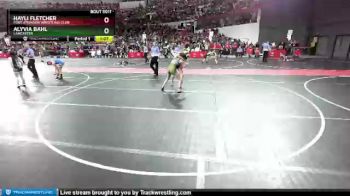 115 lbs Champ. Round 1 - Alyvia Bahl, Lancaster vs Hayli Fletcher, Fort Atkinson Wrestling Club