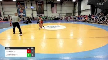 80 lbs Rr Rnd 1 - Rocco Rustico, Mayo Quanchi vs Konnor Cleveland, The Fort Hammers