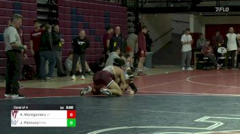 165 lbs Consi Of 4 - Kylan Montgomery, Virginia Tech vs Josh Palmucci, Franklin & Marshall