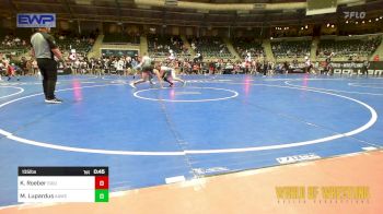 135 lbs Consi Of 16 #1 - Karson Roeber, Siouxland Wrestling Academy vs Maximus Lupardus, ALL AMERICAN WRESTLING CLUB