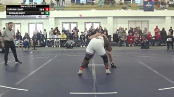 285 lbs 3rd Place Match - Thomas Lunt, John Carroll vs Jordan Lewis, Wisconsin-Whitewater