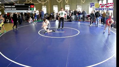 136-139 lbs Round 5 - Landon Wade, NOVA WC vs Hayden Leet, Mat Factory