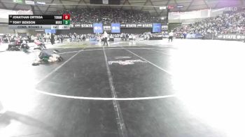 Boys 1B/2B 113 Cons. Round 3 - Tony Benson, Mukleshoot vs Jonathan Ortega, Tonasket