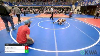 66 lbs Semifinal - Archer Johnston, Collinsville Cardinal Youth Wrestling vs Wayde Goforth, Bartlesville Wrestling Club