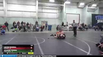 100 lbs Round 7 (8 Team) - Jacob Inserra, Rednose vs Dominik Manna, Joker Squad