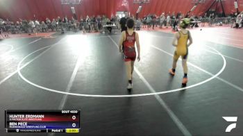 86 lbs Quarterfinal - Hunter Erdmann, X-Factor Elite Wrestling vs Ben Pece, Mukwonago Wrestling Club