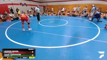 133 lbs Round 4 (6 Team) - Jackson Wensel, Kansas Silver vs Colby Longanacre, Chickasha