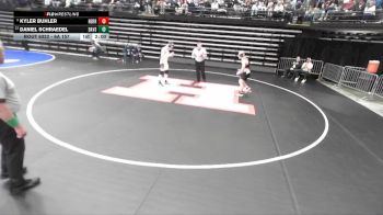 6A 157 lbs Cons. Round 3 - Daniel Schraedel, Davis vs Kyler Buhler, Herriman
