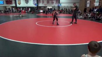 Bracket 17 lbs Quarterfinal - Kameron Wilsey, Keokuk Wrestling Club vs Christian Grogan, Fort Madison Wrestling Club