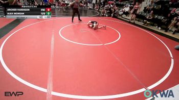 64-67 lbs Rr Rnd 3 - Archer Hardison, Verdigris Youth Wrestling vs Alex Morgan, Fort Gibson Youth Wrestling