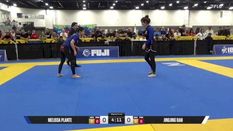 JINGJING DAN vs Melissa Plante 2025 World IBJJF Jiu-Jitsu No-Gi Championship