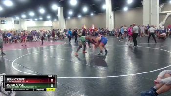 215 lbs Finals (2 Team) - Sean O`Keefe, Team Michigan Blue vs Jared Apple, Head Hunters Wrestling Club