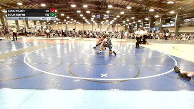 160 lbs Rr Rnd 2 - Cecil Miller, Team 922 - HSB vs Colin Smyth, Freakztyle Teal - HSB