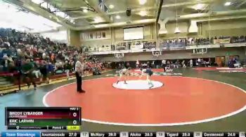 106 lbs Quarterfinal - Eric Larwin, Bend vs Brody Lybarger, Mountainside