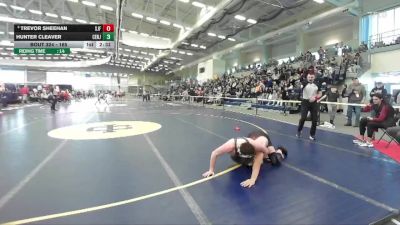165 lbs 5th Place Match - Trevor Sheehan, St. John Fisher vs Hunter Cleaver, Centenary (nj)