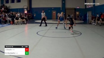 132 lbs Prelims - Isaac Graylin, Winchester vs Matteo Mustapha, Salem-NH