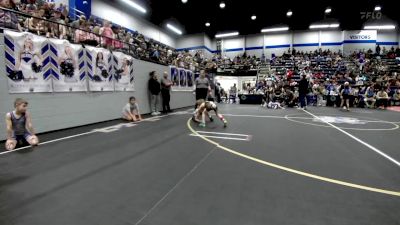 46 lbs Rr Rnd 2 - Jake Horne, Texas Eagle Wrestling Academy vs Mason Gregory, Choctaw Ironman Youth Wrestling