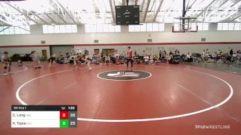 110 lbs Rr Rnd 1 - Cohen Long, Indiana Outlaws White vs Kristian Tapia, EAC D.Z.