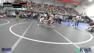 64 lbs Final - Zane Nelson, Owasso Takedown Club vs Damen Macias, Berryhill Wrestling Club