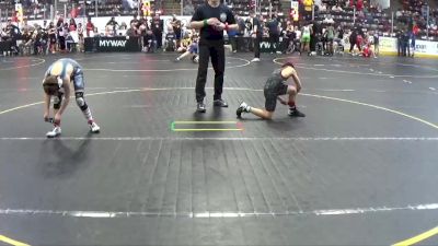 72 lbs Cons. Round 2 - Danial Carpentier, Pinckney WC vs Trevor Mills, St Joe Youth Wrestling