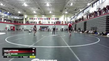 165 lbs Champ. Round 1 - Dillon Walker, Mercyhurst vs Kane Kettering, Seton Hill
