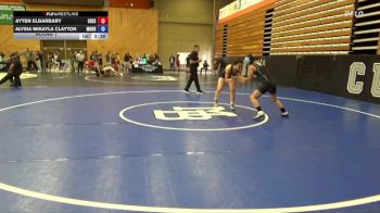 131 lbs Round 1 - Ayten Elbarbary, Cuesta vs Alysia Mikayla Clayton, Moorpark College