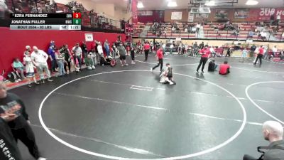 92 lbs Champ. Rd Of 16 - Ezra Fernandez, Sublime Wrestling Academy vs Jonathan Fuller, Middleton Wrestling Club