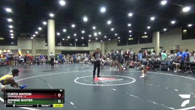 106 lbs 2nd Wrestleback (32 Team) - Curtis Watson, Assassins Blue vs Dominik Baxter, PWC