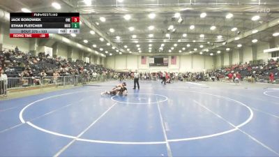 133 lbs Cons. Round 1 - Jack Borowiek, Oneonta State vs Ethan Fletcher, Niagara County Community College